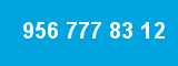 956 777 83 12 956 777 83 12